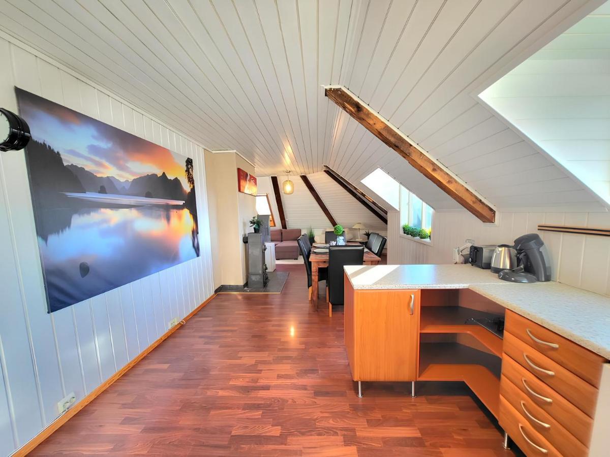 Апартаменты Sunset Penthouse, Fjord View & Parking Тронхейм Экстерьер фото